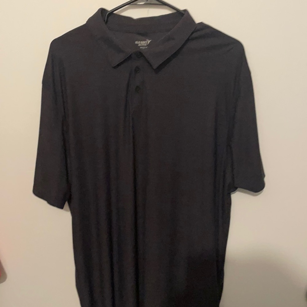 Old navy dark grey active polo